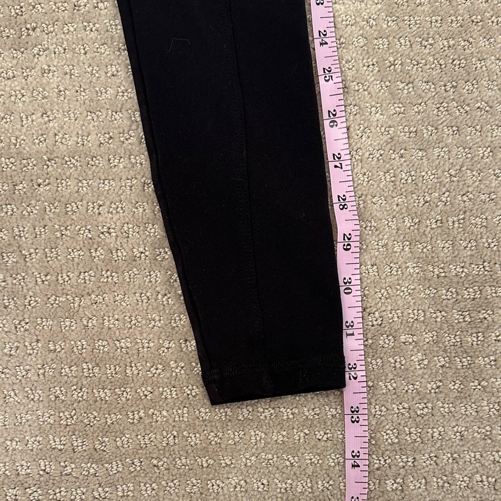 Strut This Black with White/Black/Blue Animal Print Leggings, One Size, - Picture 5 of 12